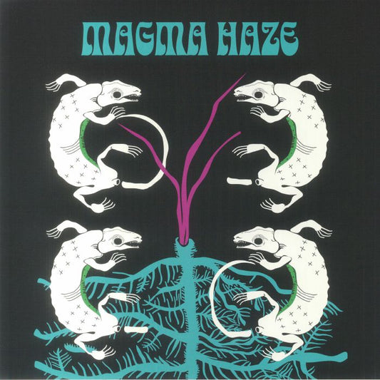 Magma Haze - Limited Edition Sea Blue Vinyl LP vinyl record cover