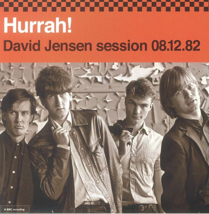 David Jensen Session 08/12/82 - Vinyl Single vinyl record cover
