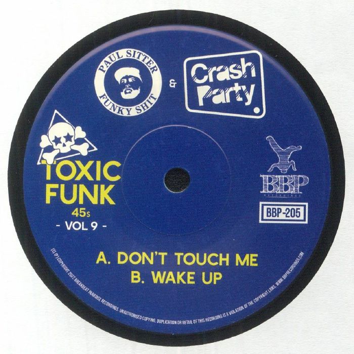 Toxic Funk Vol 9 - Vinyl Single vinyl record cover