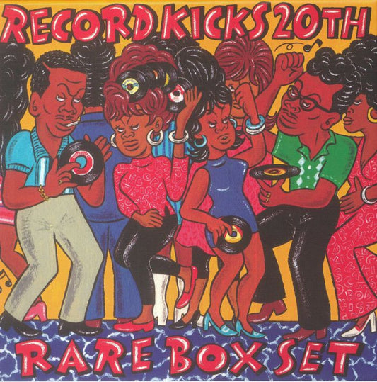 Record Kicks 20th Rare Box Set - 10x7" Box Set vinyl record cover