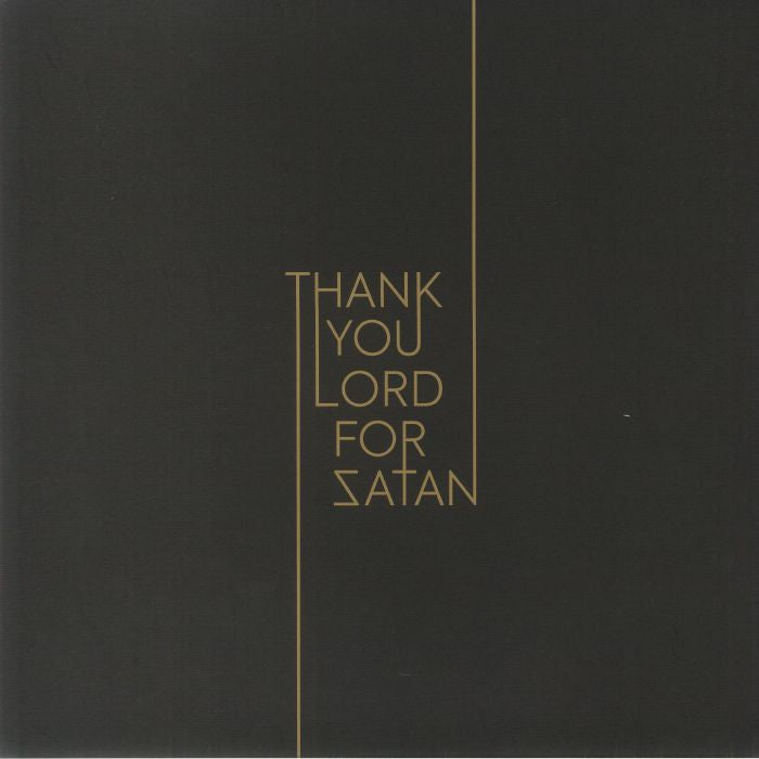 Thank You Lord For Satan - Vinyl LP vinyl record cover