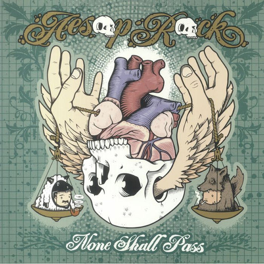 None Shall Pass - 2xLP vinyl record cover