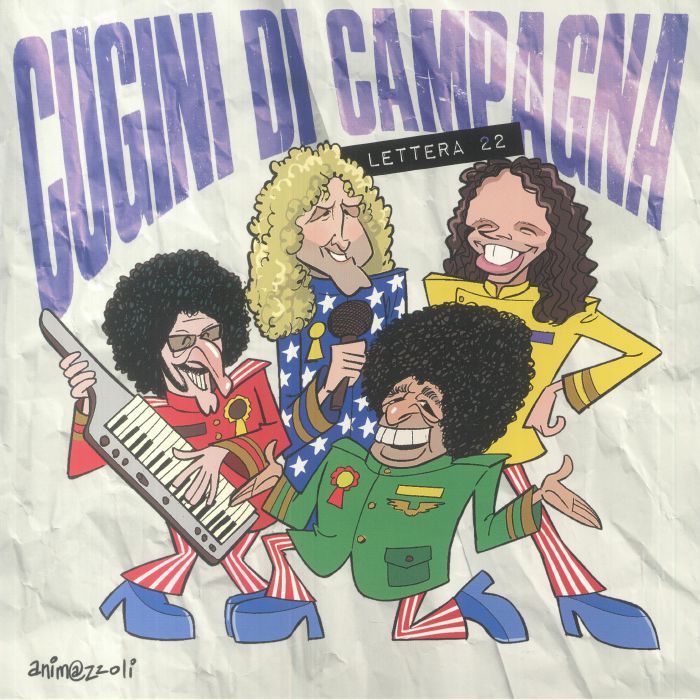 Lettera 22 - Vinyl LP vinyl record cover