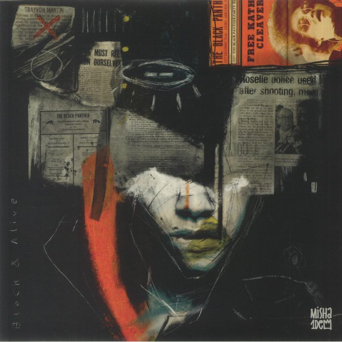 Black & Alive - Vinyl LP vinyl record cover