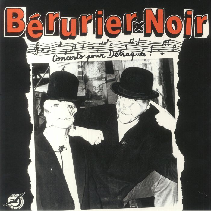 Concerto Pour Detraques - Limited Edition Black & Orange Vinyl LP vinyl record cover