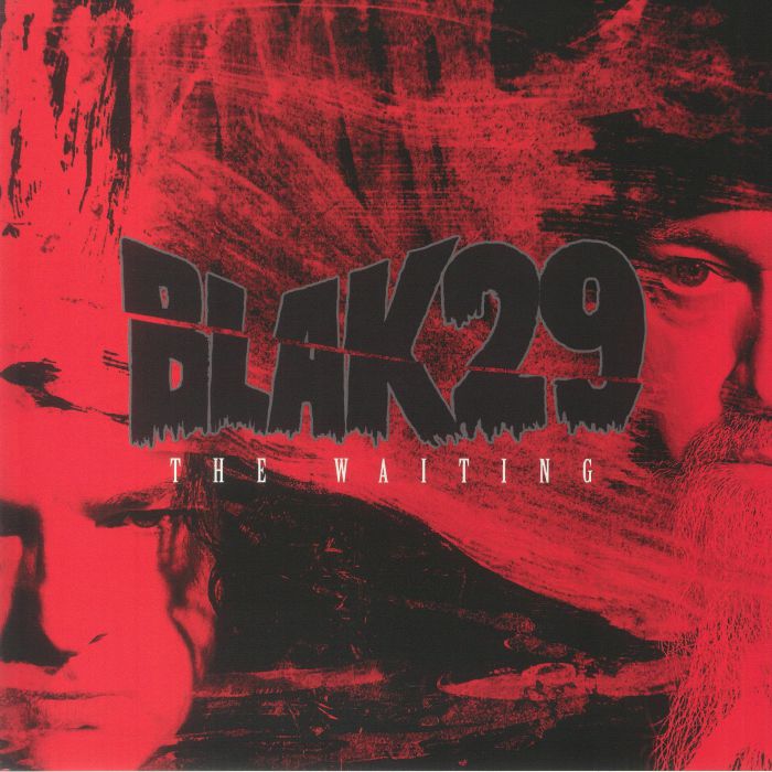 The Waiting - Limited Edition Red & Black Splatter Vinyl LP vinyl record cover