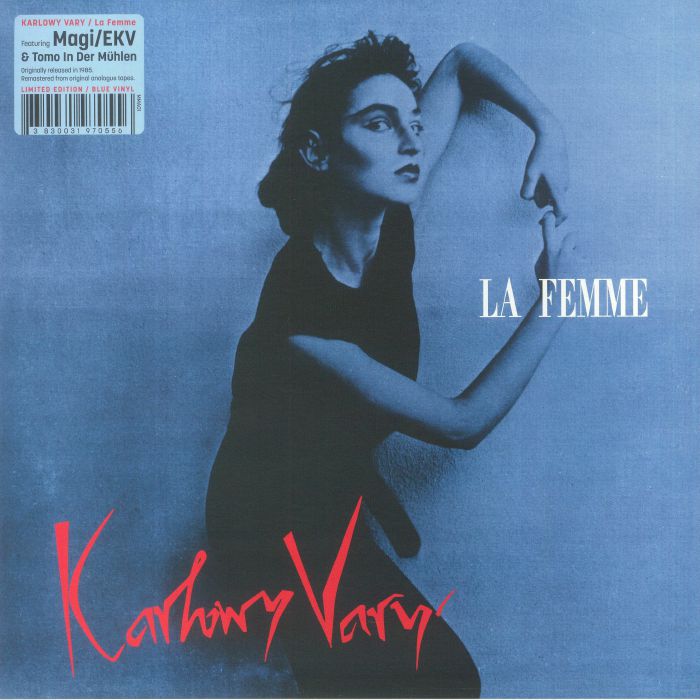 La Femme - Limited Edition Blue Vinyl LP vinyl record cover