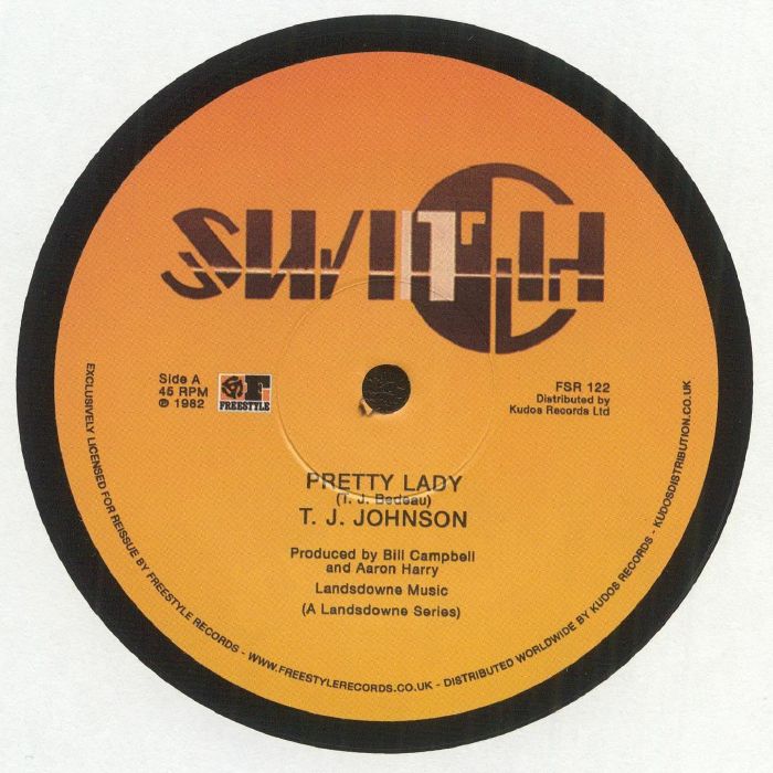 Pretty Lady - Reissue Vinyl Single vinyl record cover