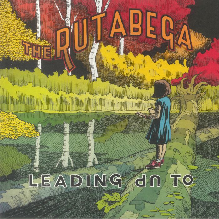 Leading Up To - Orange Vinyl LP vinyl record cover