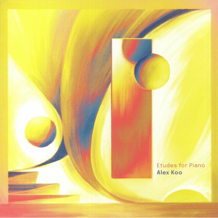 Etudes For Piano - Limited Edition Yellow Vinyl LP vinyl record cover