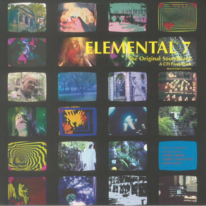 Elemental 7 Soundtrack - Green Vinyl LP vinyl record cover