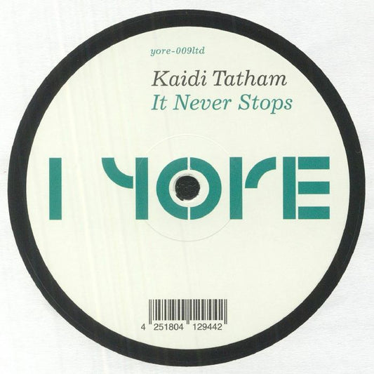 It Never Stops - Vinyl EP vinyl record cover