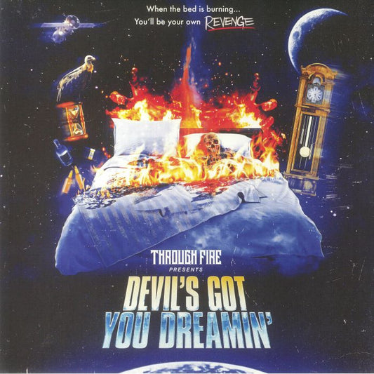 Devil's Got You Dreamin - Limited Edition Blue Galaxy Vinyl LP vinyl record cover