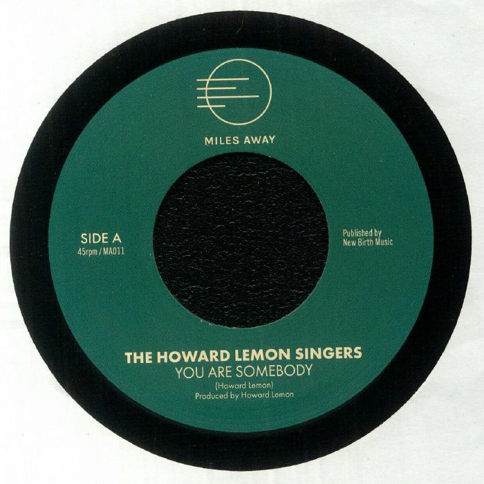 You Are Somebody - Vinyl Single vinyl record cover