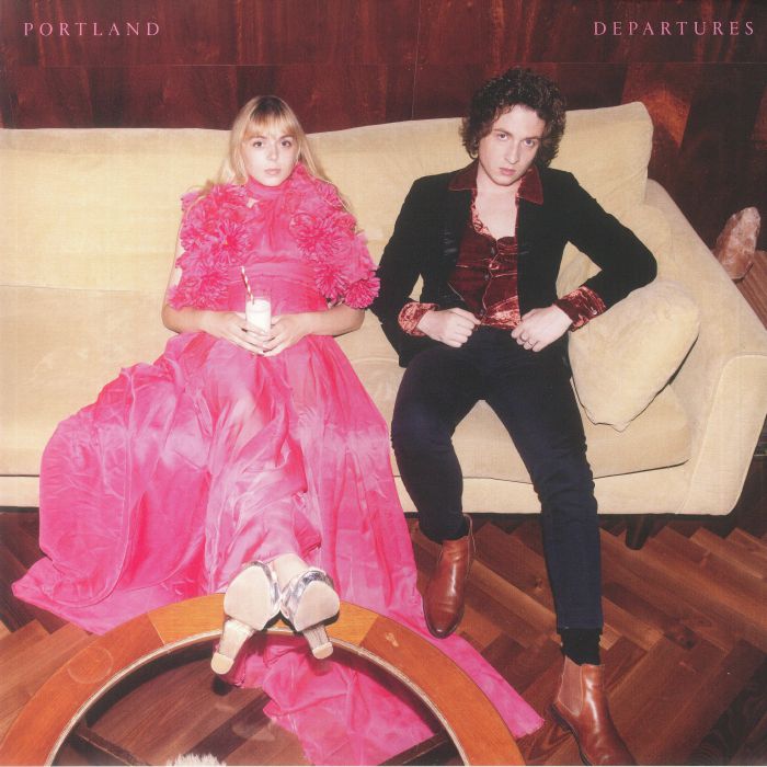 Departures - Pink Vinyl LP vinyl record cover