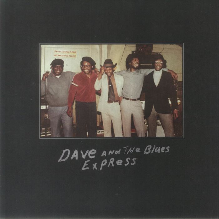Fred Davis & The Blues Express - Smoked Vinyl LP vinyl record cover