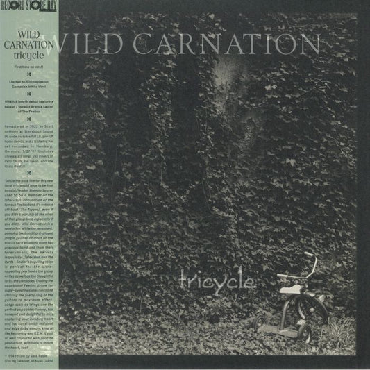 Tricycle - Limited Edition White Vinyl LP vinyl record cover