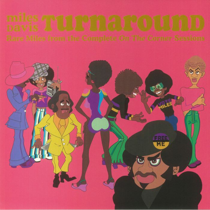 Turnaround: Rare Miles From On The Corner Sessions - Sky Blue Vinyl LP vinyl record cover