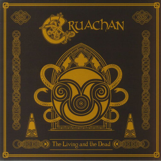 The Living & The Dead - Gold Vinyl 2xLP vinyl record cover
