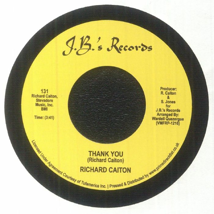 Thank You - Vinyl Single vinyl record cover
