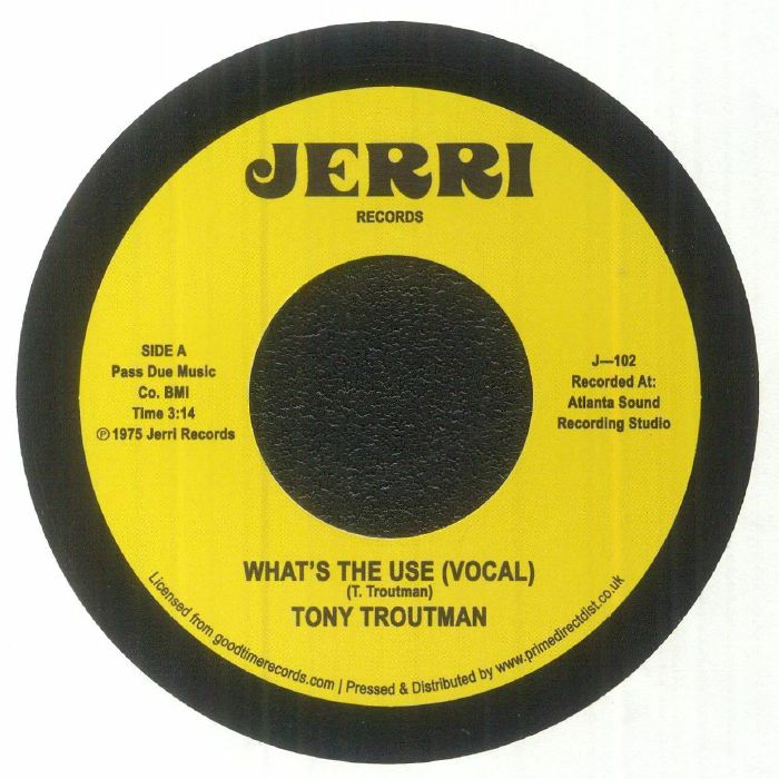 What's The Use? - Vinyl Single vinyl record cover