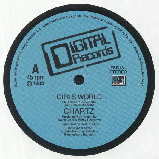 Girls World - Vinyl Single vinyl record cover