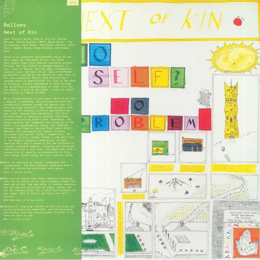 Next Of Kin - Limited Edition Clear Vinyl LP vinyl record cover