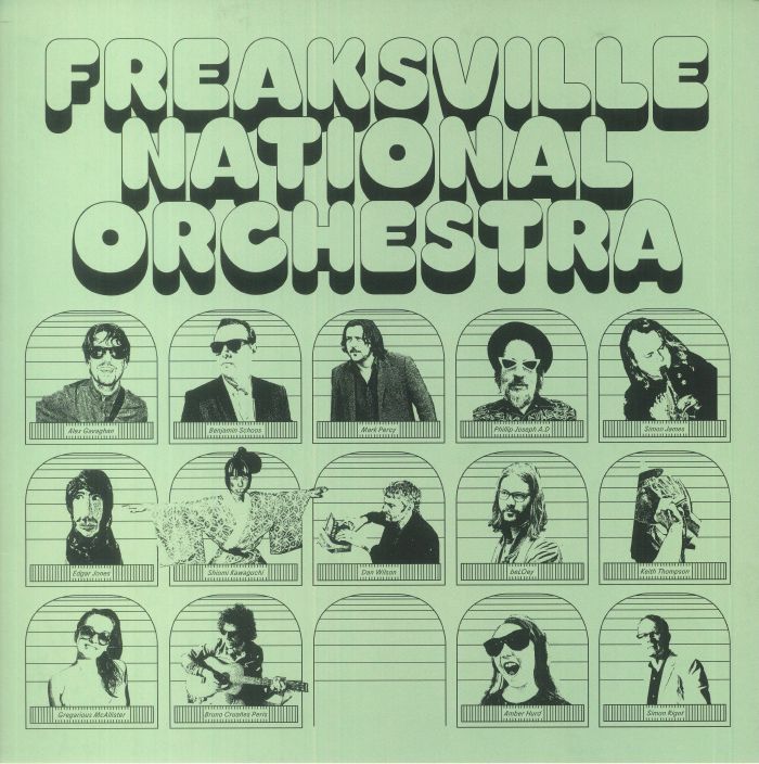 Freaksville National Orchestra - Vinyl LP vinyl record cover