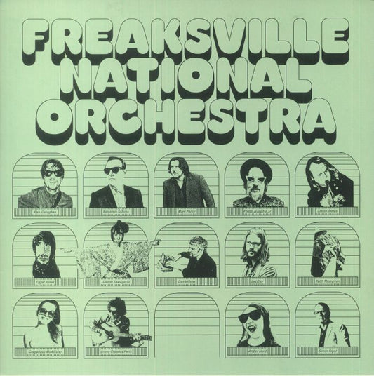 Freaksville National Orchestra - Vinyl LP vinyl record cover