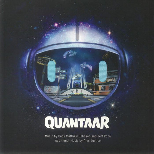 Quantaar (Soundtrack) - Pink & Blue Splattered Vinyl LP vinyl record cover