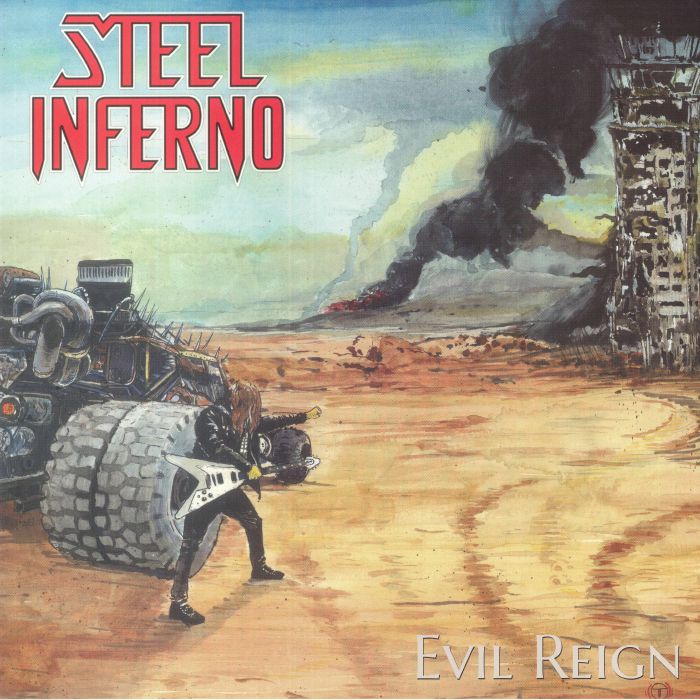 Evil Reign - Yellow Vinyl LP vinyl record cover
