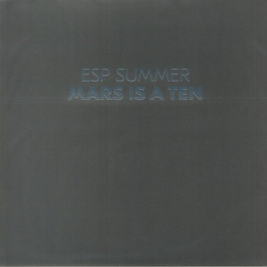 Mars Is A Ten - Clear Vinyl LP vinyl record cover