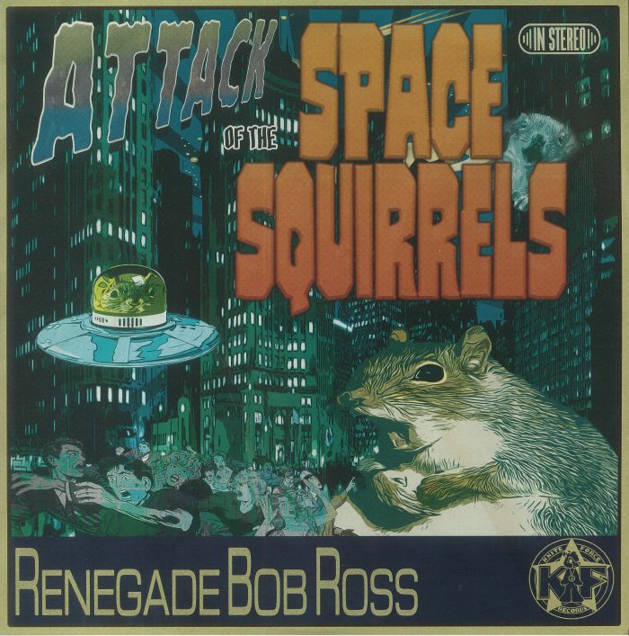 Attack Of The Space Squirrels EP - Vinyl EP vinyl record cover