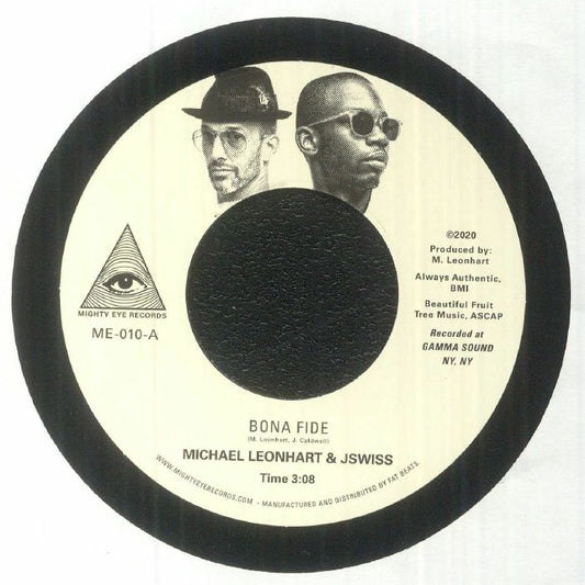 Bona Fide - Vinyl Single vinyl record cover