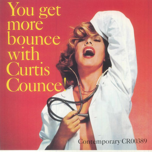 You Get More Bounce With Curtis Counce - Vinyl LP vinyl record cover