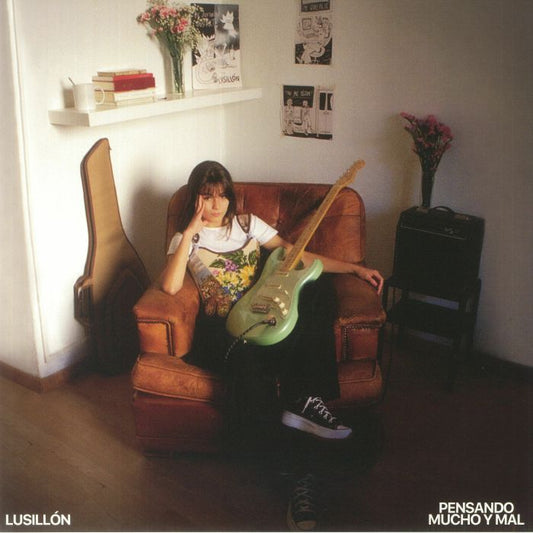 Pensando Mucho Y Mal - Limited Edition Clear Vinyl LP vinyl record cover