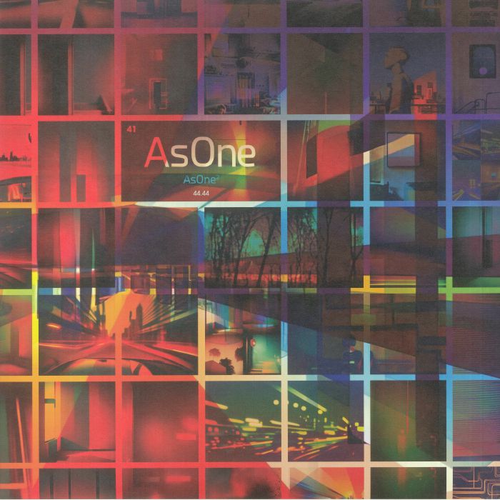 AsOne Squared - Limited Edition Red Vinyl 2xLP vinyl record cover