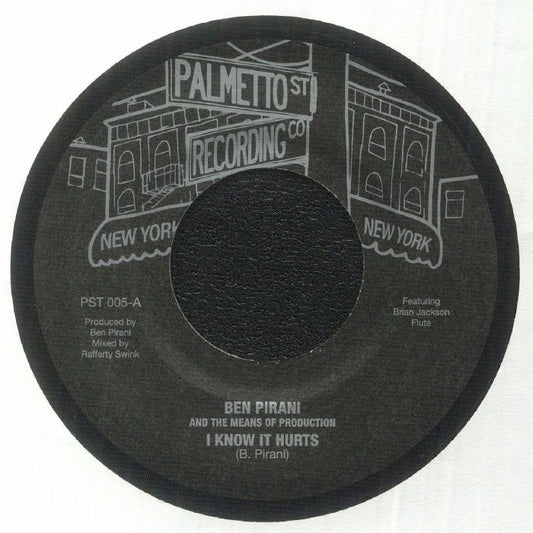 I Know It Hurts - Vinyl EP vinyl record cover