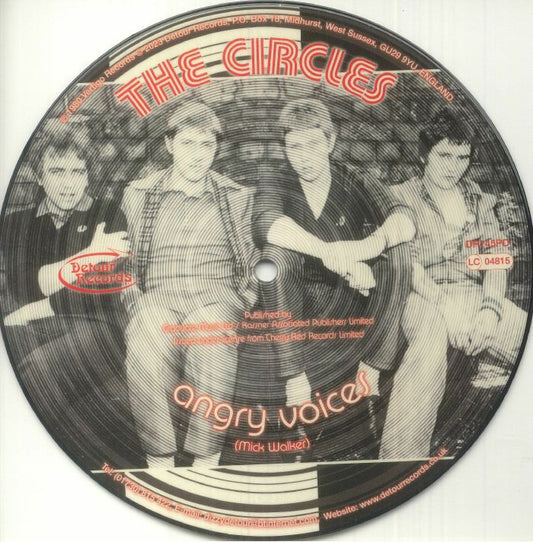 Angry Voices - Picture Disc Vinyl Single vinyl record cover