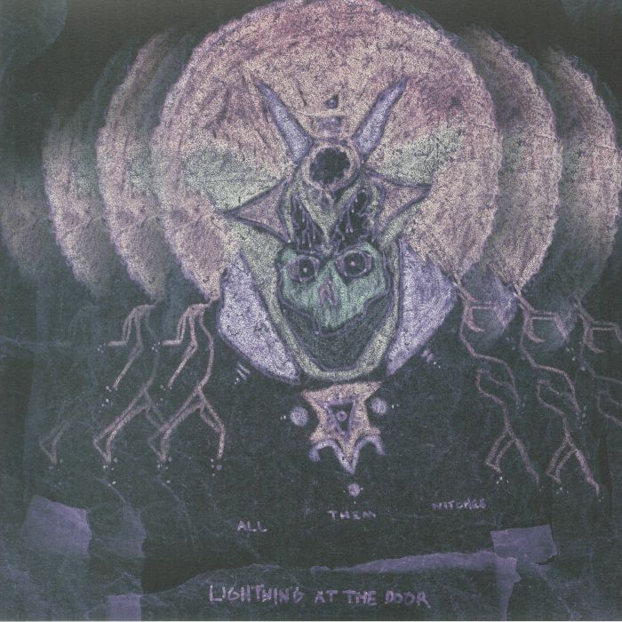 Lightning At The Door - Vinyl LP vinyl record cover
