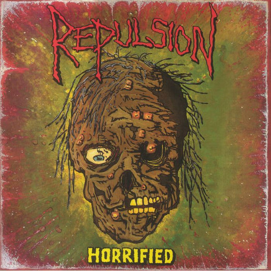 Horrified - Limited Edition Oxblood Vinyl LP vinyl record cover