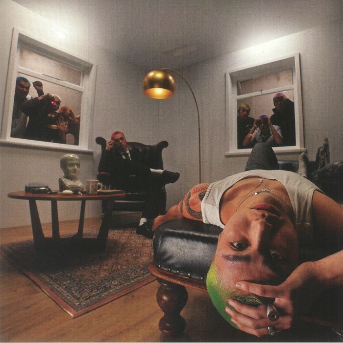 Roundabouts In Therapy - Translucent Blue Vinyl EP vinyl record cover