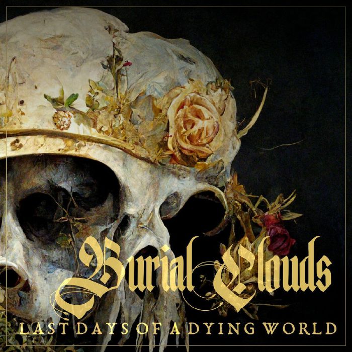 Last Days Of A Dying World - Clear & Purple Splatter Vinyl LP vinyl record cover