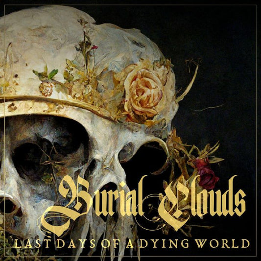 Last Days Of A Dying World - Clear & Purple Splatter Vinyl LP vinyl record cover