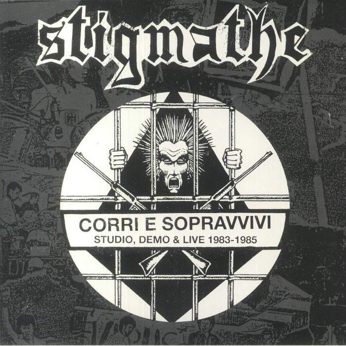 Corri E Sopravvivi: Studio Demo & Live 1983-1985 - Limited Edition LP + CD vinyl record cover