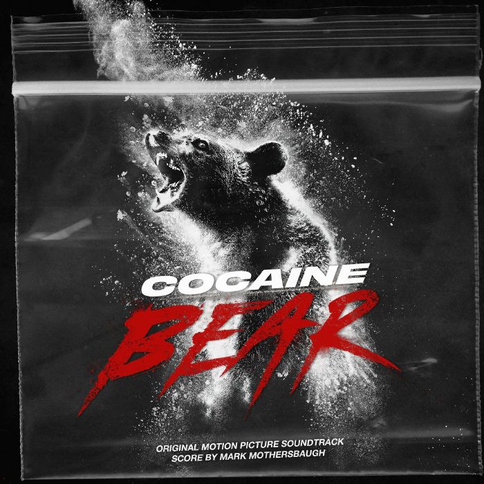 Cocaine Bear (Soundtrack) - Clear Splatter Vinyl LP vinyl record cover