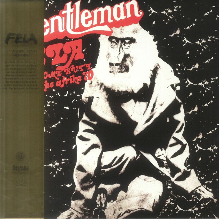 Gentleman - Limited Edition Clear & Black Smokey Vinyl LP vinyl record cover