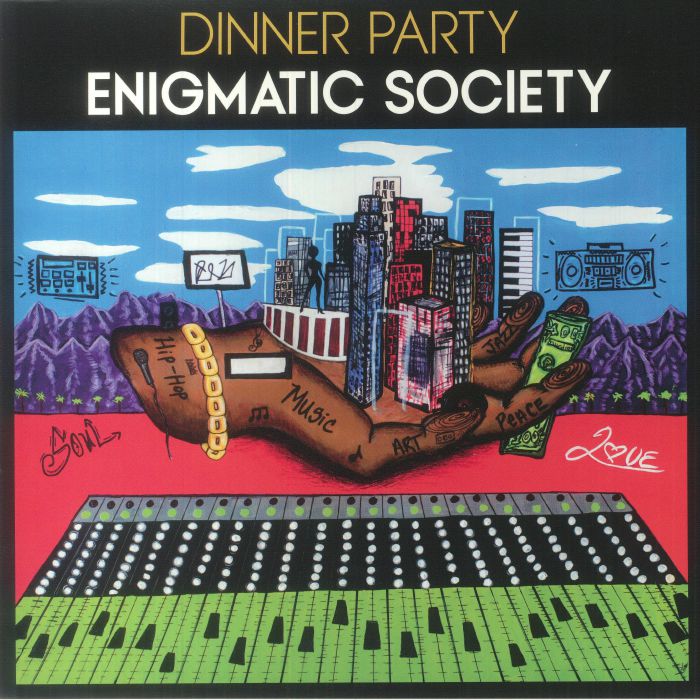 Enigmatic Society - Limited Edition Splatter Vinyl LP vinyl record cover