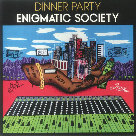 Enigmatic Society - Limited Edition Splatter Vinyl LP vinyl record cover