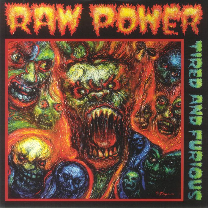 Tired & Furious - Translucent Green Vinyl LP vinyl record cover